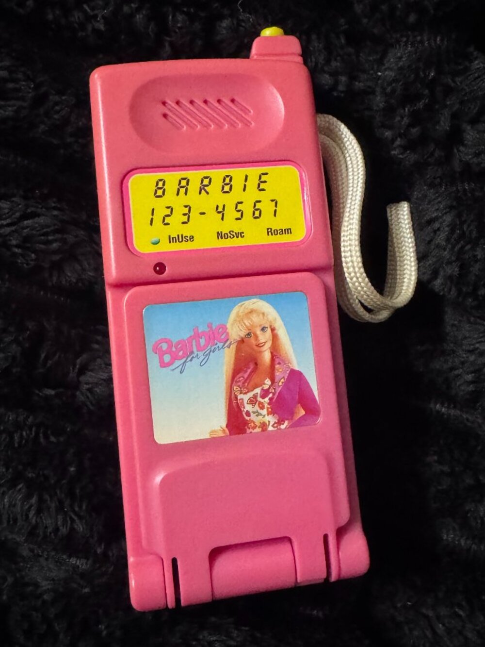 VINTAGE (Early 90s) Barbie Flip Phone